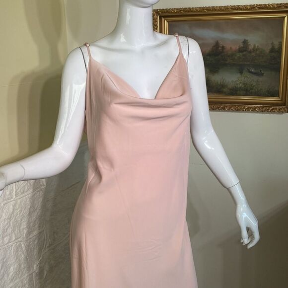 NWT Forever 21 Pink Satin Slip Dress size 2X - Picture 3 of 11